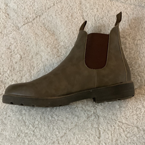 Sun + Stone Men’s brown fashion boots. New in box. Size 12. - Picture 4 of 8